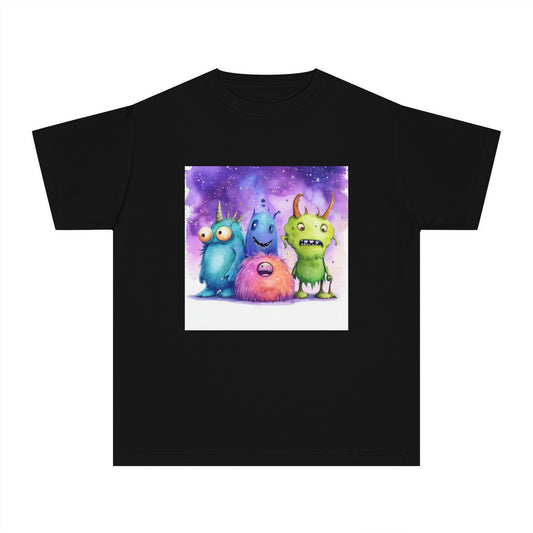 Cartoon Movie Monsters Youth Midweight Tee