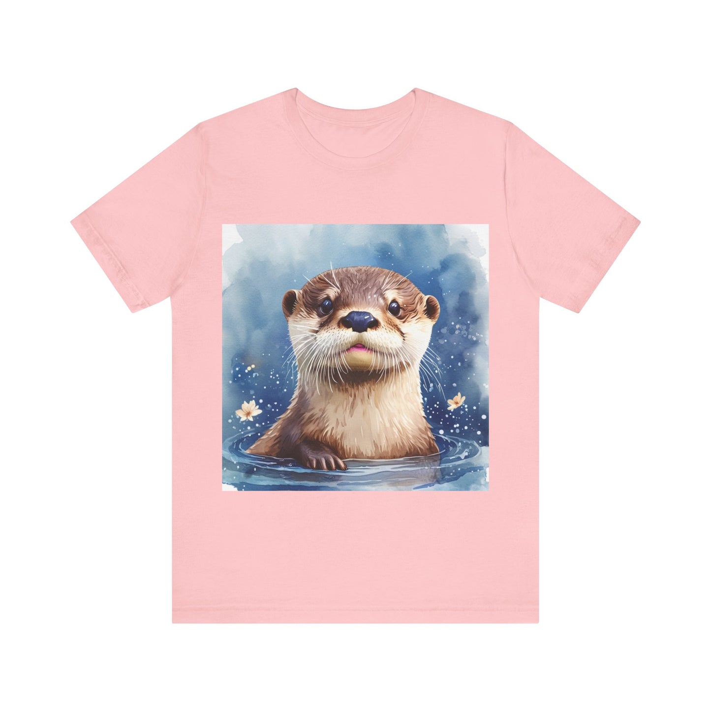 Cute Otter Unisex Jersey Short Sleeve Tee