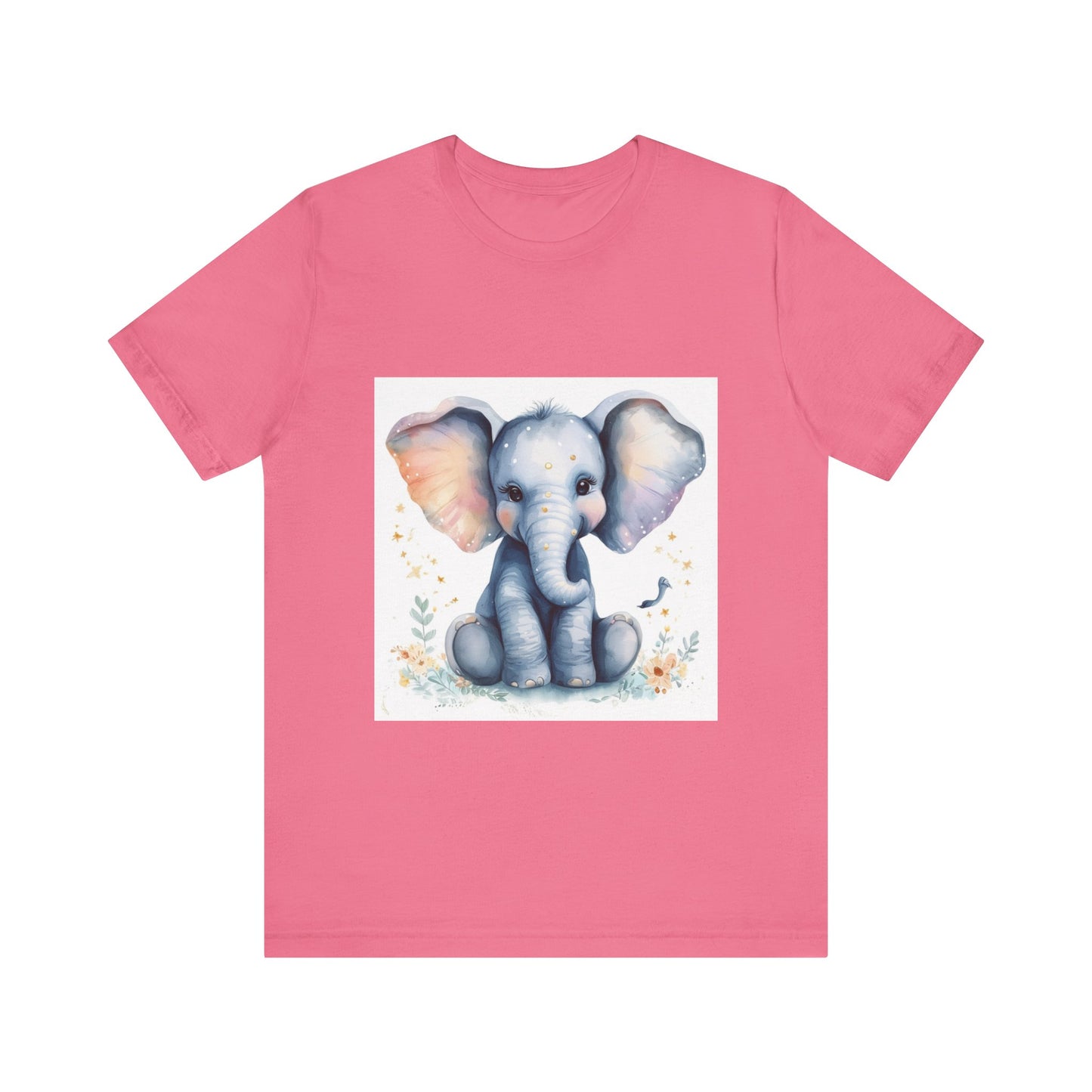 Adorable Baby Elephant Unisex Jersey Short Sleeve Tee