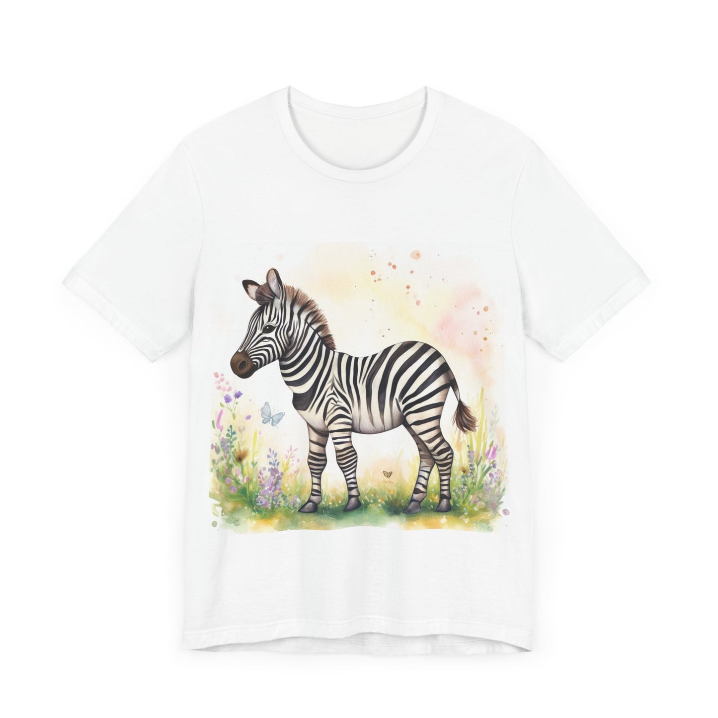 Baby Zebra Unisex Jersey Short Sleeve Tee