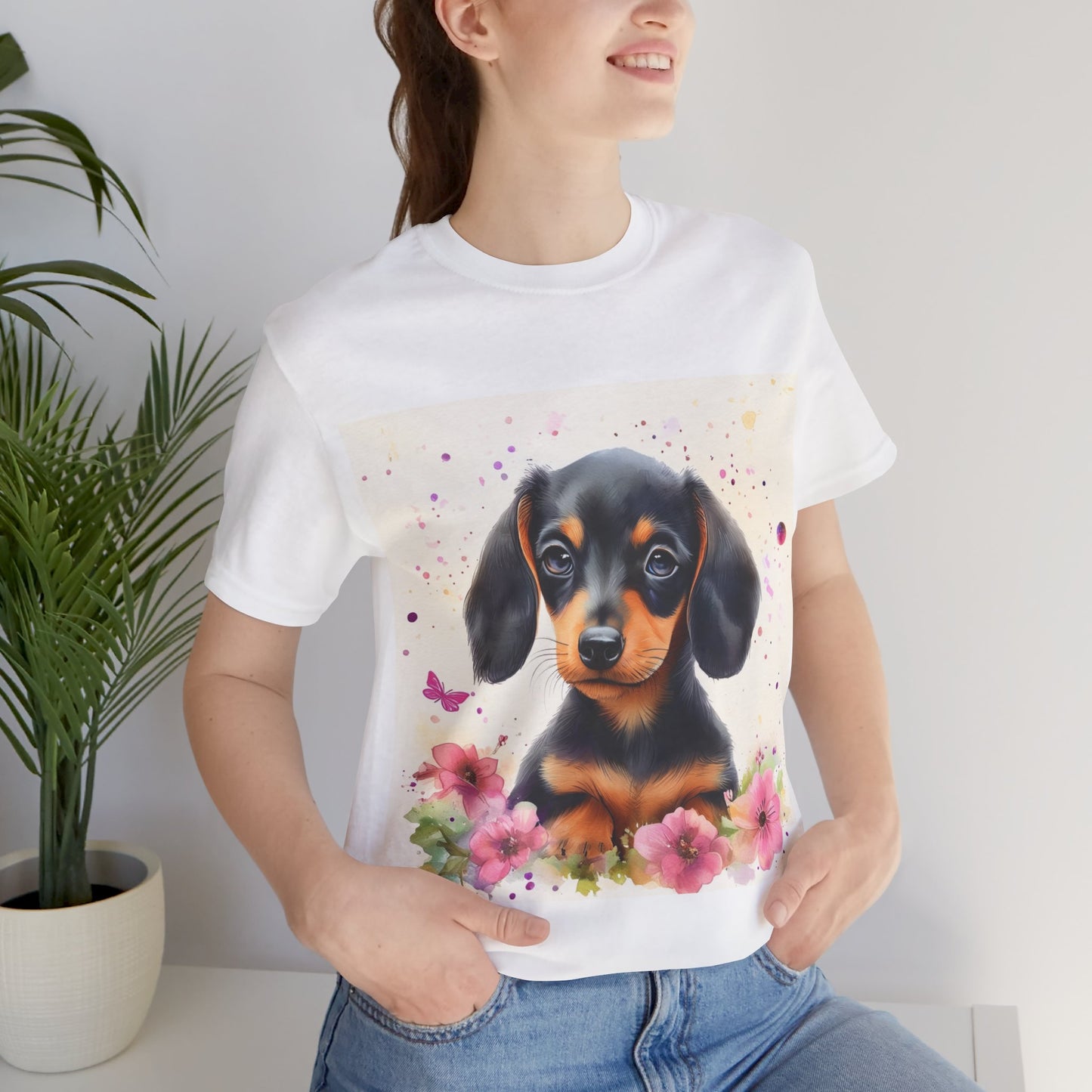 Dachshund Unisex Jersey Short Sleeve Tee