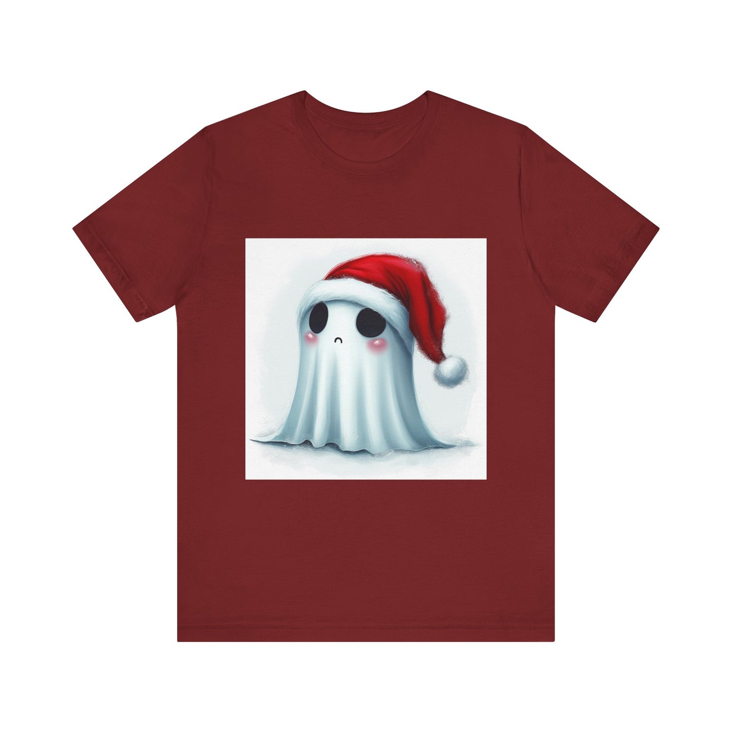 Holiday Ghost Unisex Jersey Short Sleeve Tee