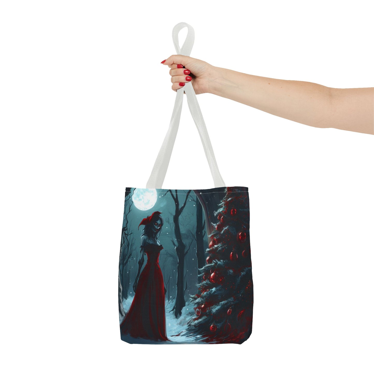 Hair-Raising Holiday Tote Bag (AOP)