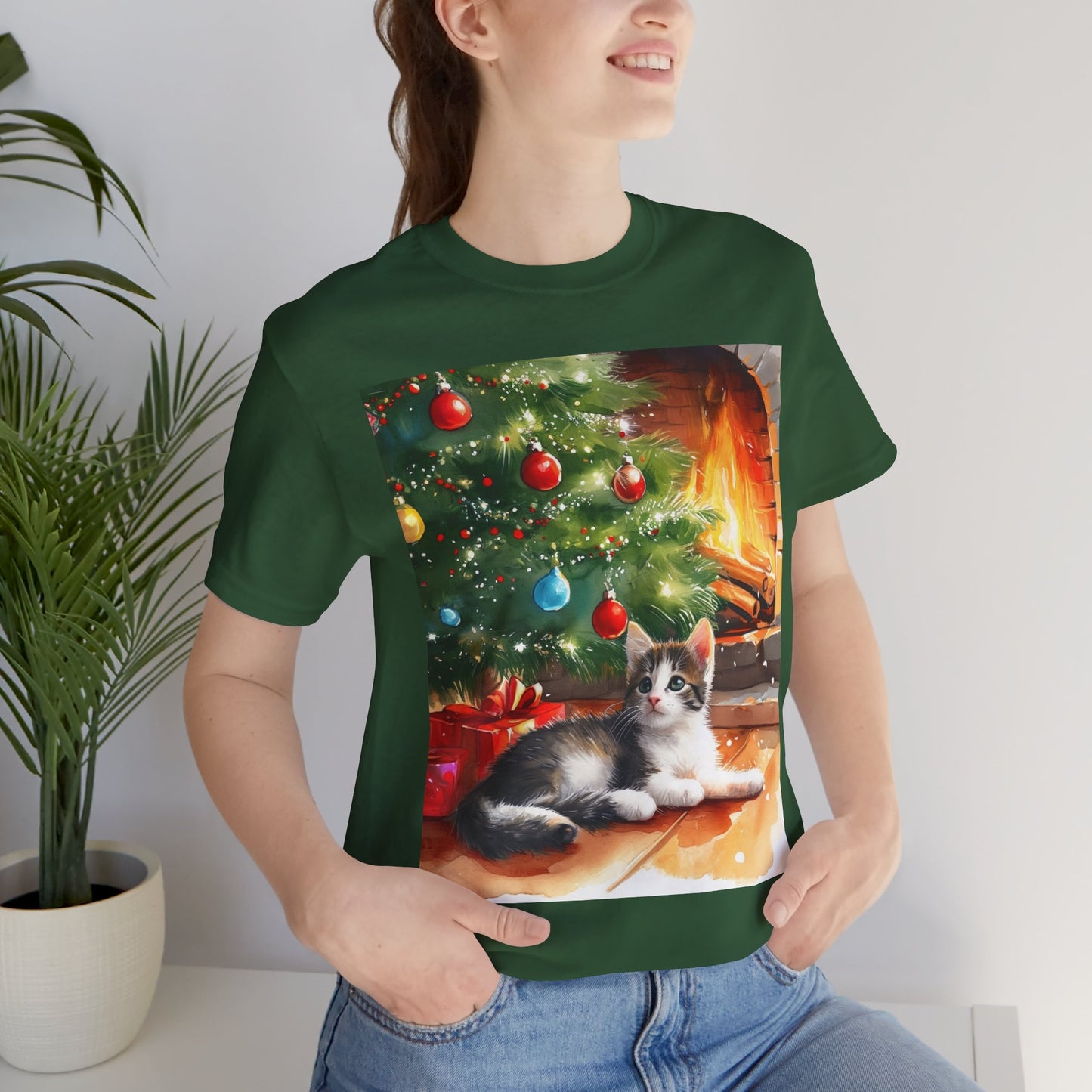 Cozy Kitten Unisex Jersey Short Sleeve Tee