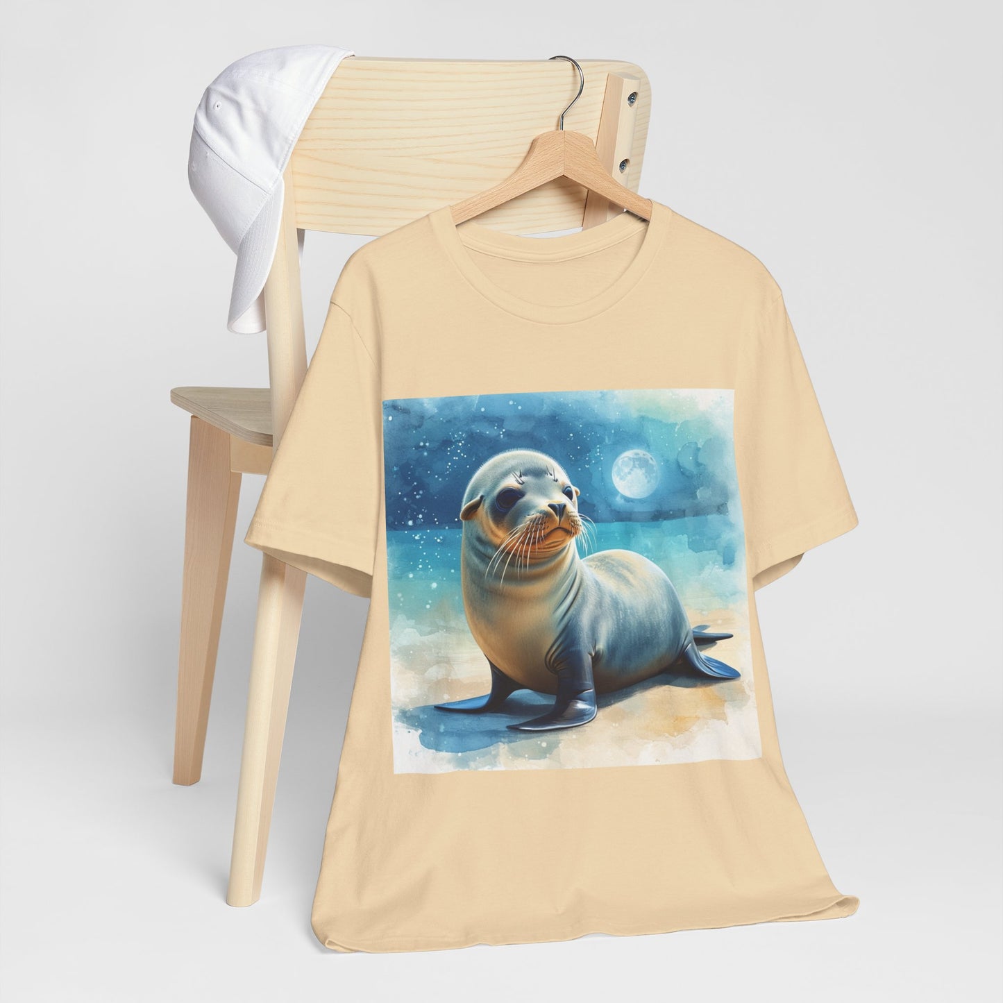 Cute Sea Lion Unisex Jersey Short Sleeve Tee