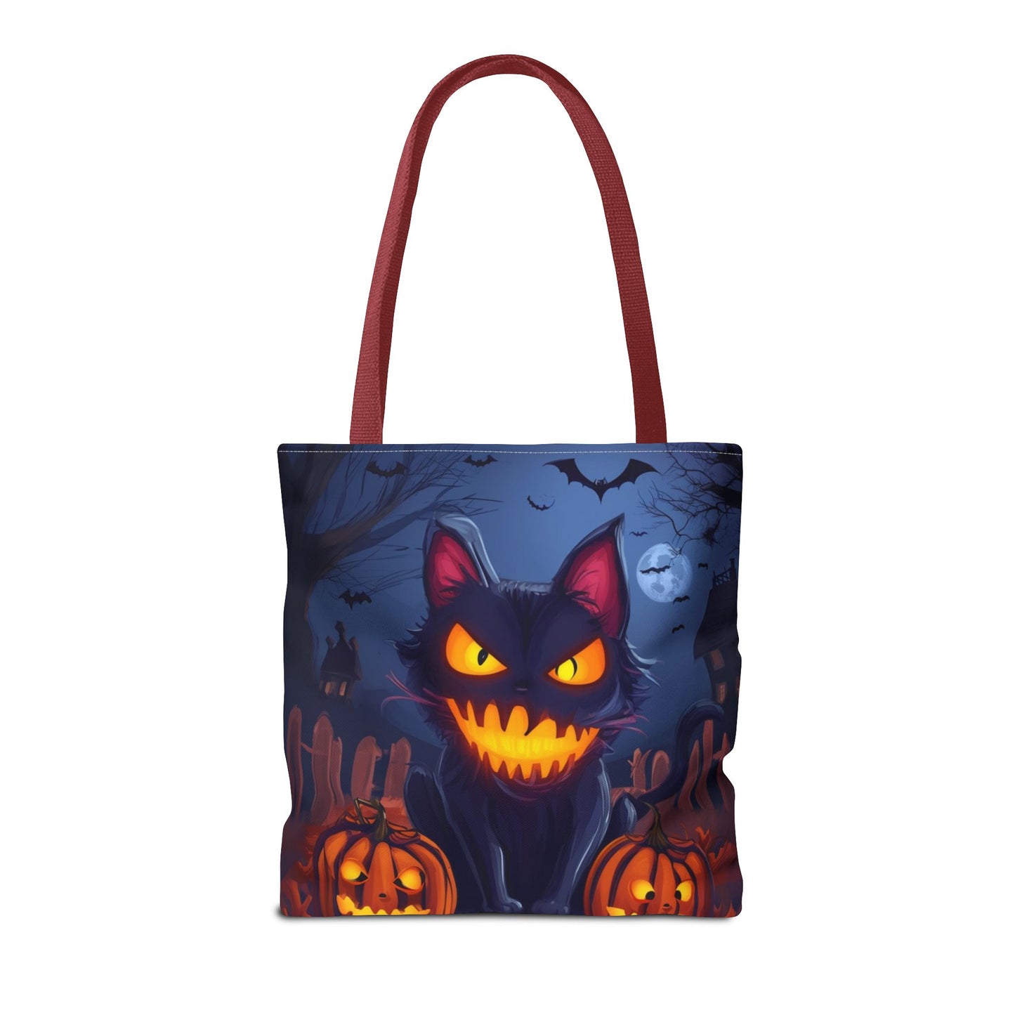 Spooky Cat Tote Bag (AOP)