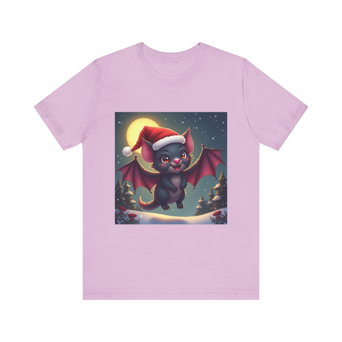 Christmas Bat Unisex Jersey Tee