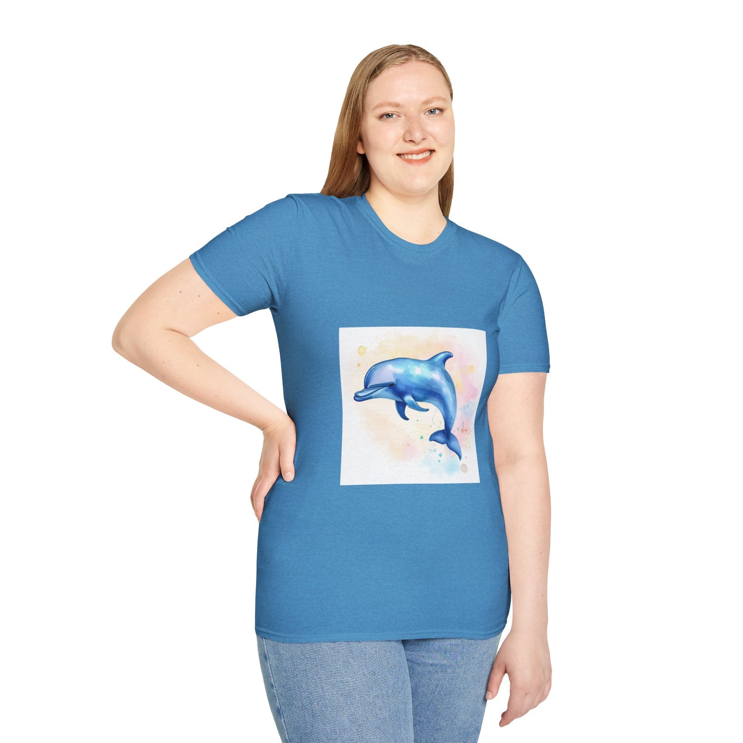 Dolphin Unisex Softstyle T-Shirt