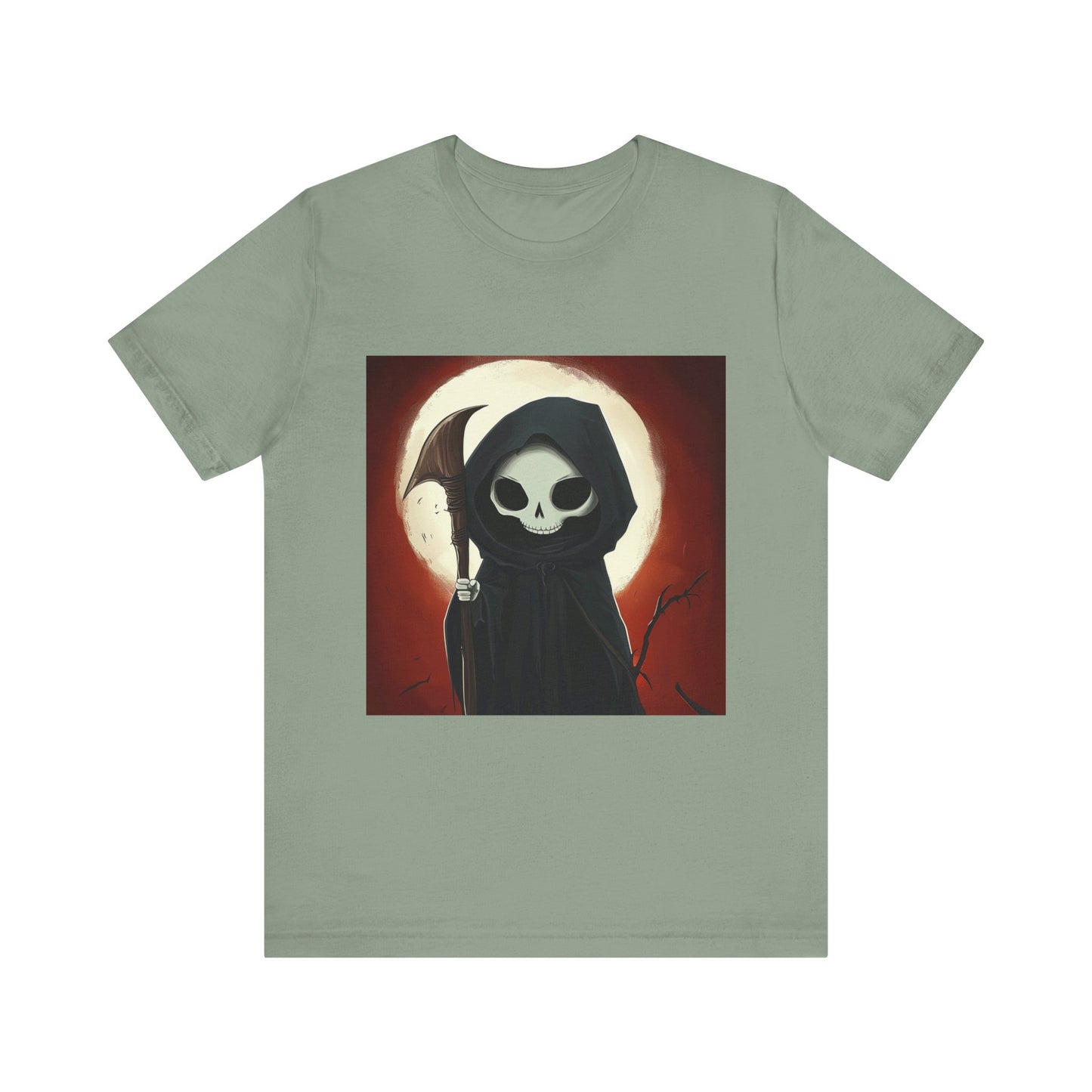 Cute Grim Reaper Unisex Jersey Short Sleeve Tee