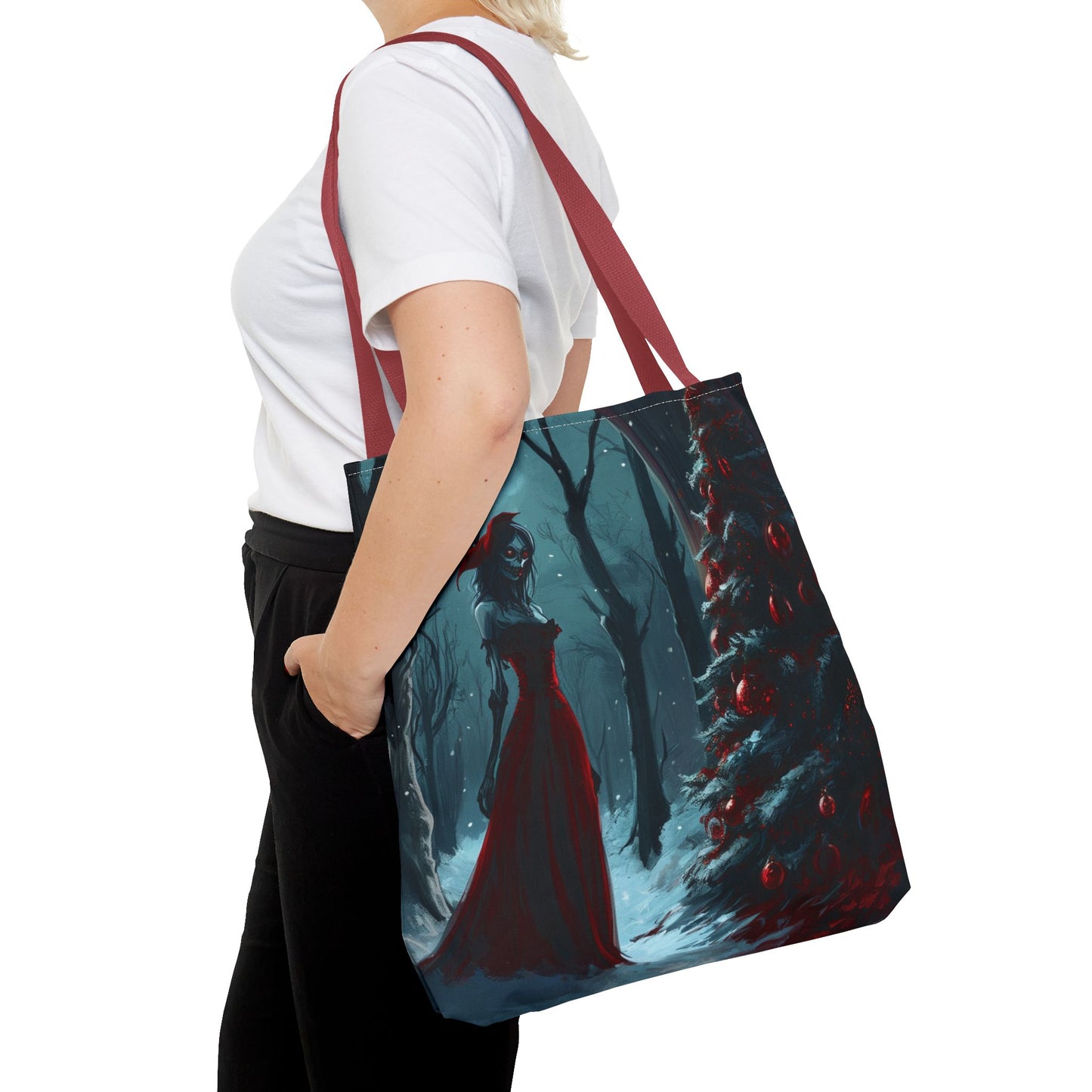 Hair-Raising Holiday Tote Bag (AOP)