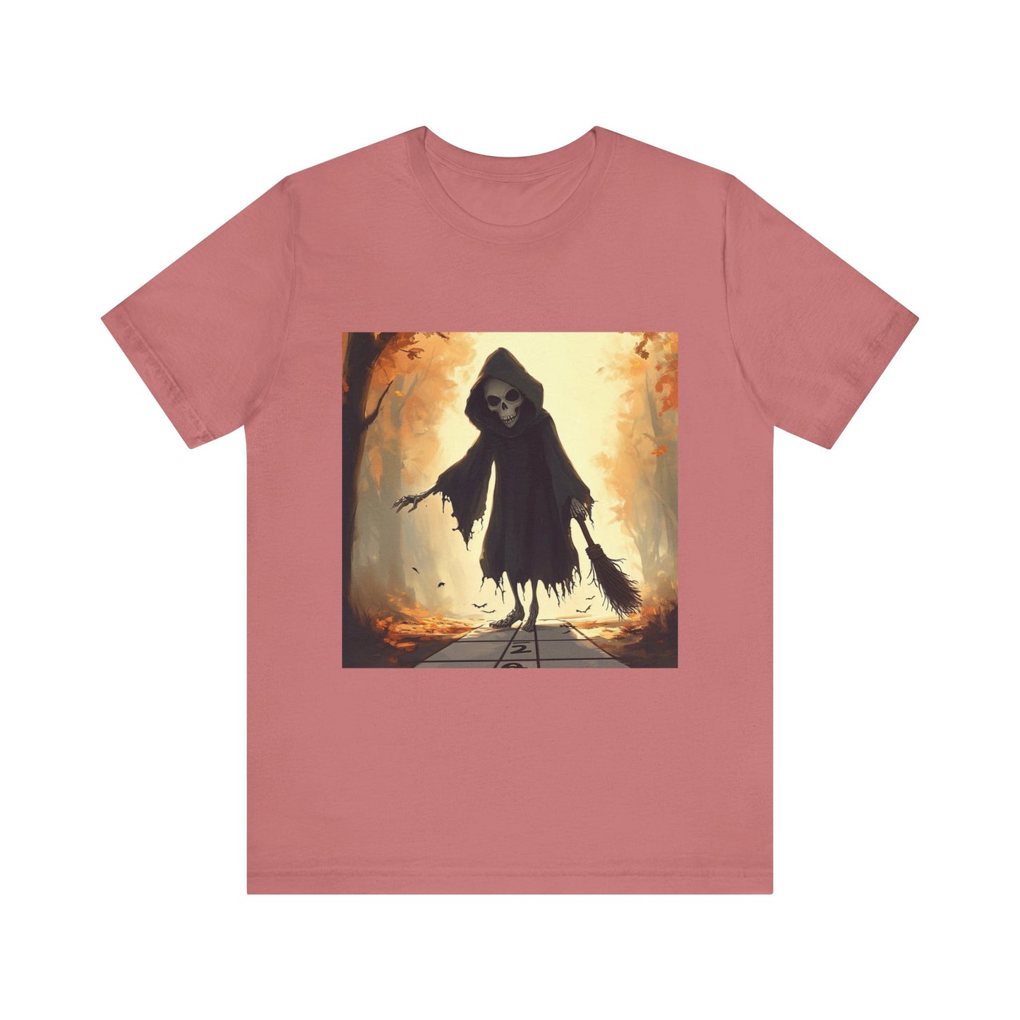 Grim Reaper Playground Unisex Jersey Short Sleeve Tee