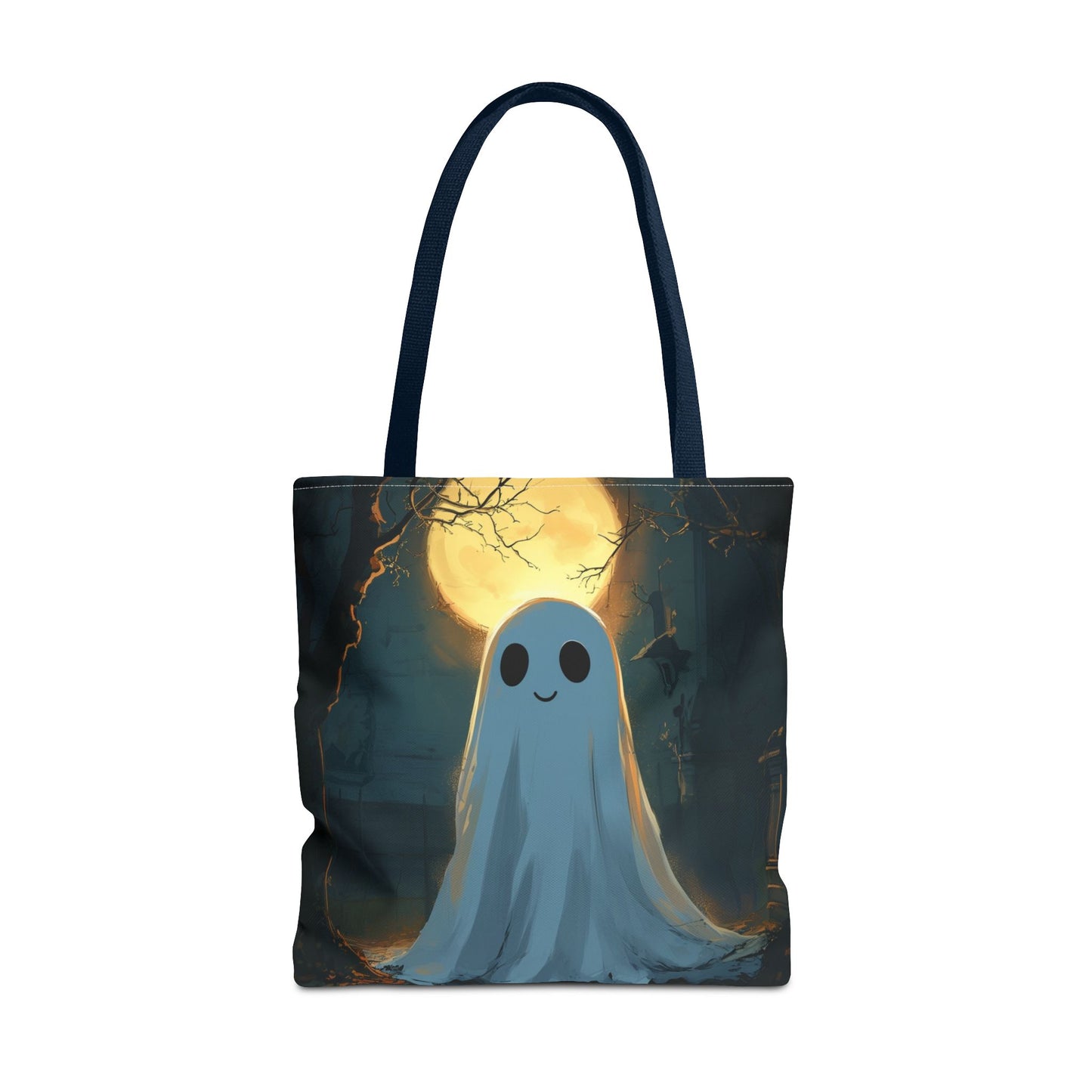 Cute Ghost Tote Bag (AOP)