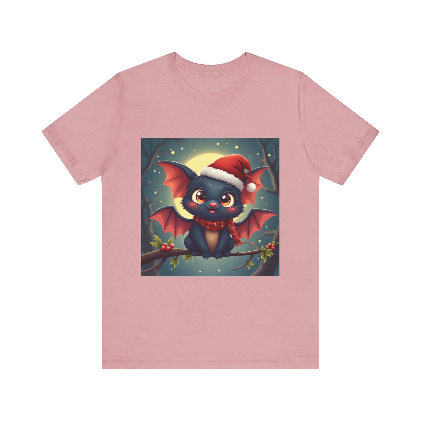 Cute Holidays Bat Unisex Jersey Tee