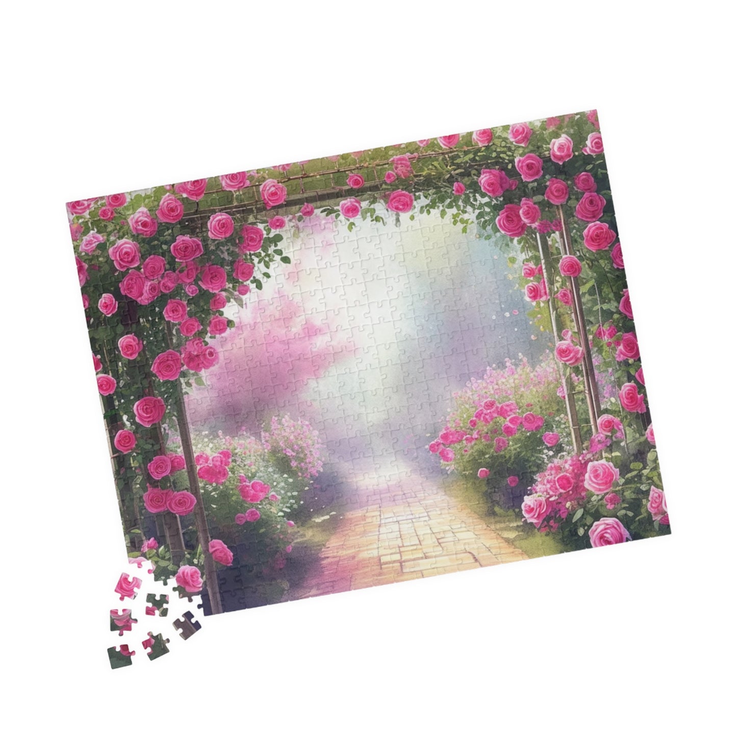 Rose Archway Puzzle (110, 252, 520, 1014-piece)