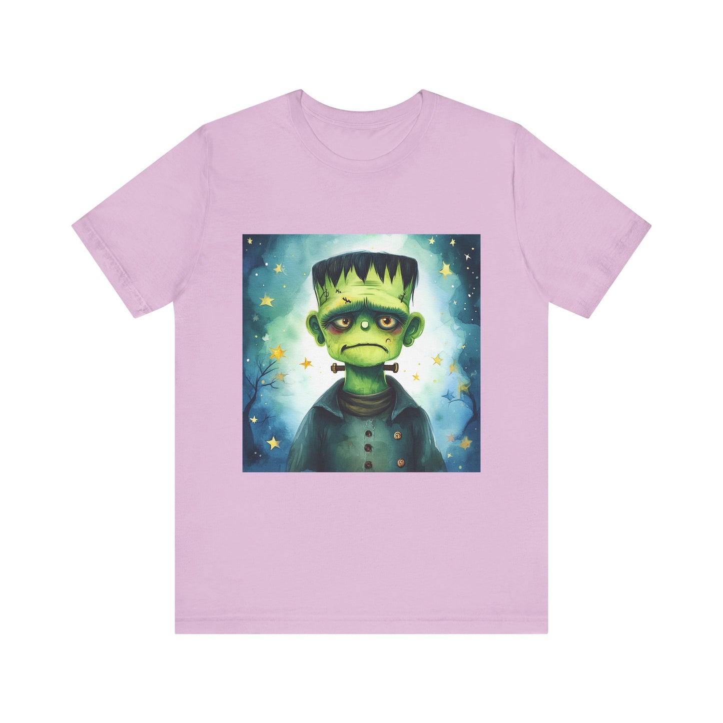 Cute Frankenstein Monster Unisex Jersey Short Sleeve Tee