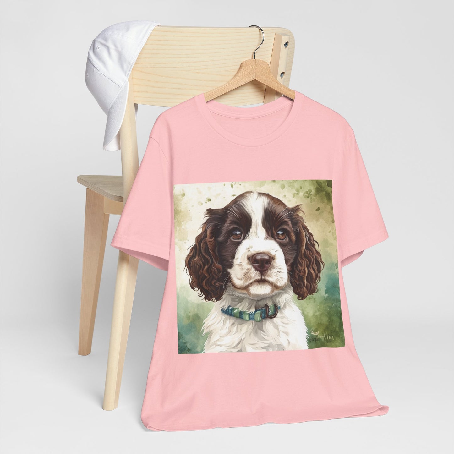 Springer Spaniel Unisex Jersey Short Sleeve Tee