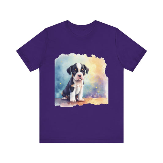 Boston Terrier Unisex Jersey Short Sleeve Tee