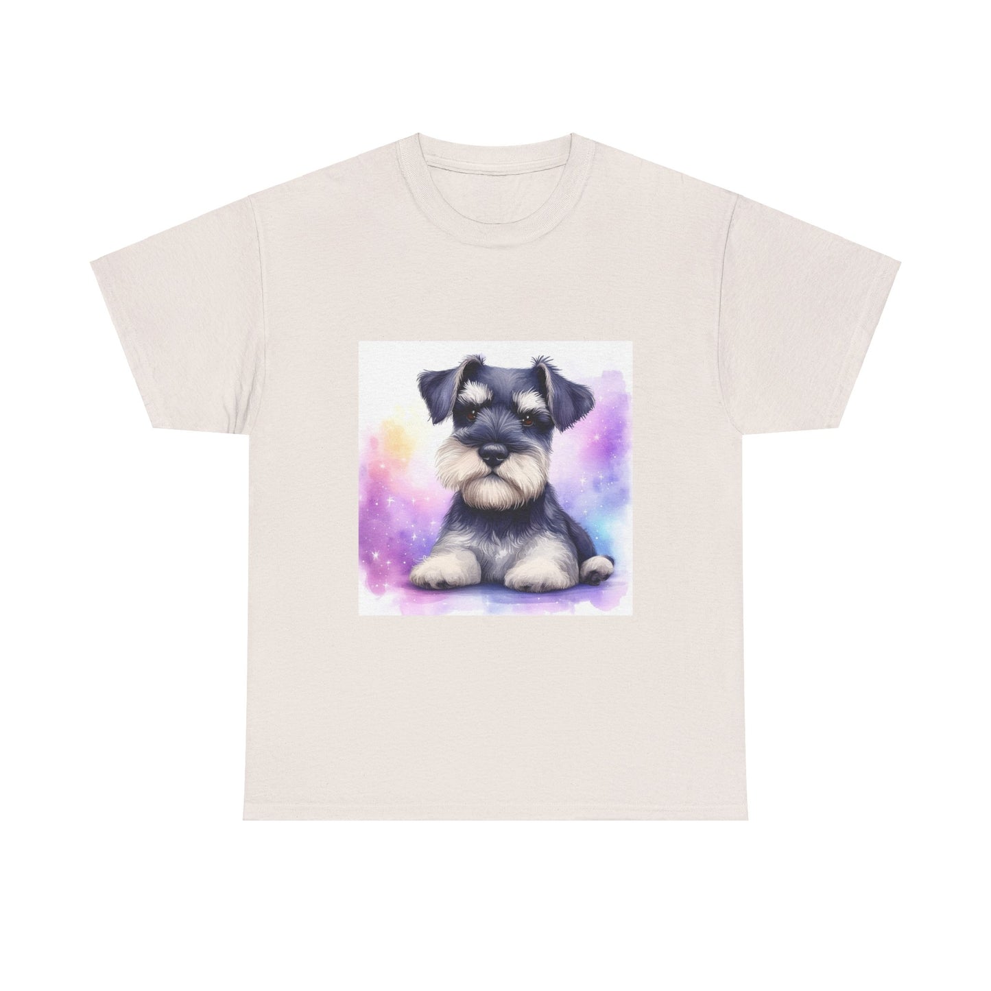 Schnauzer Puppy Unisex Heavy Cotton Tee