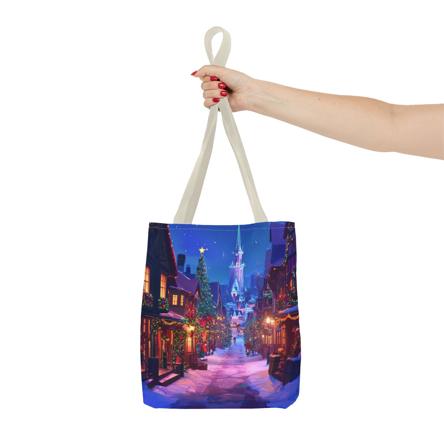 Holiday Town Tote Bag (AOP)