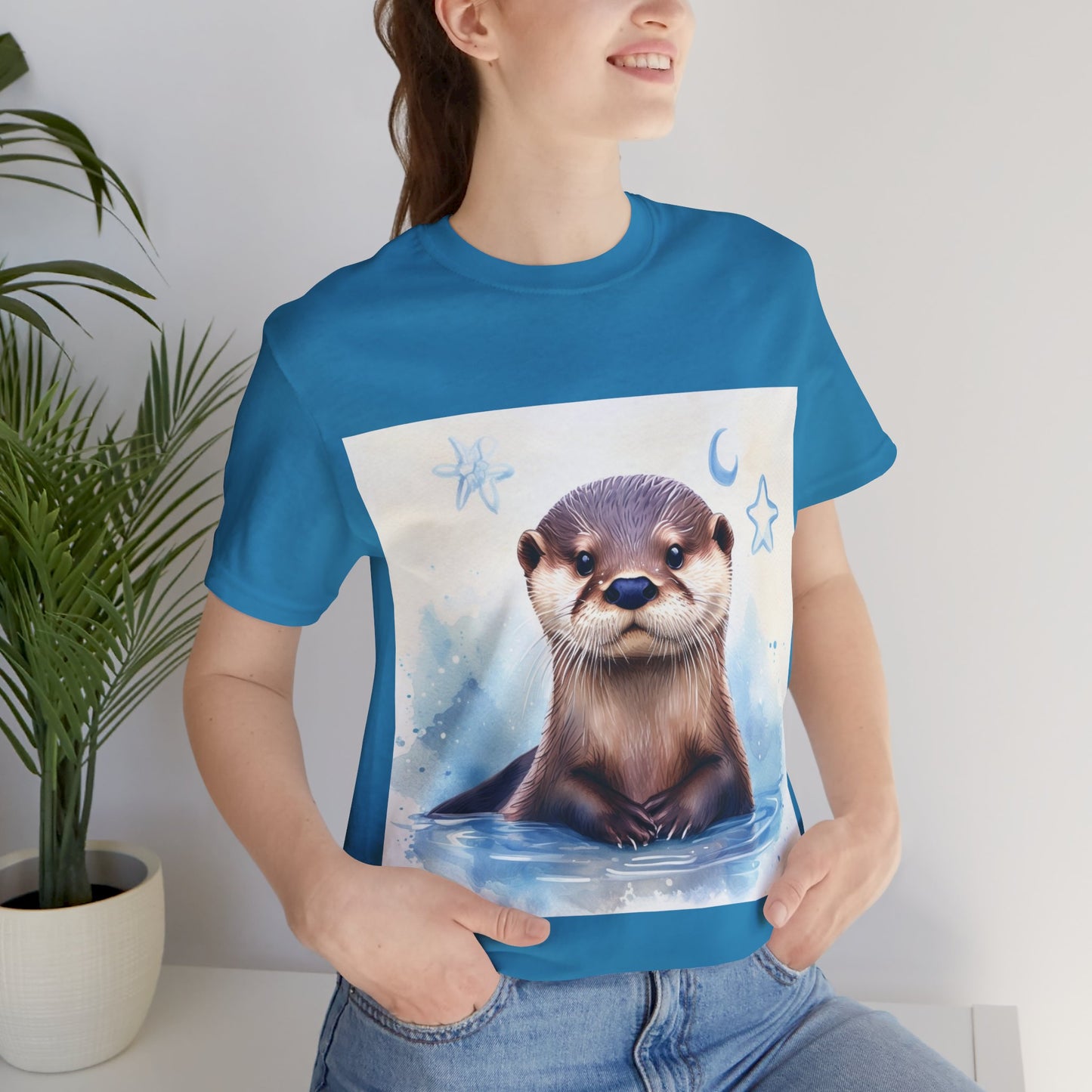 Otter Unisex Jersey Short Sleeve Tee