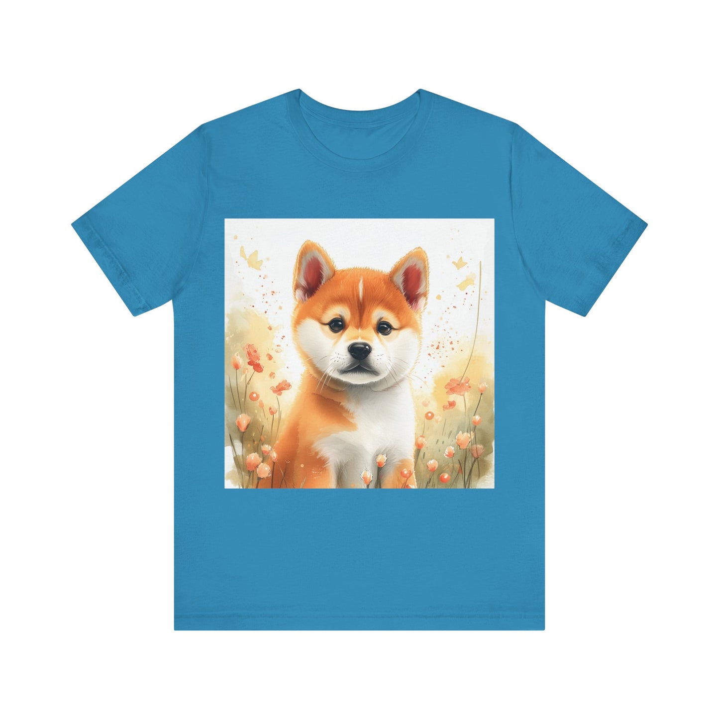 Shiba Inu Unisex Jersey Short Sleeve Tee