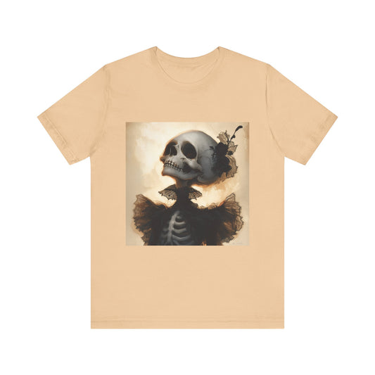 Flamenco Dancer Skeleton Unisex Jersey Short Sleeve Tee