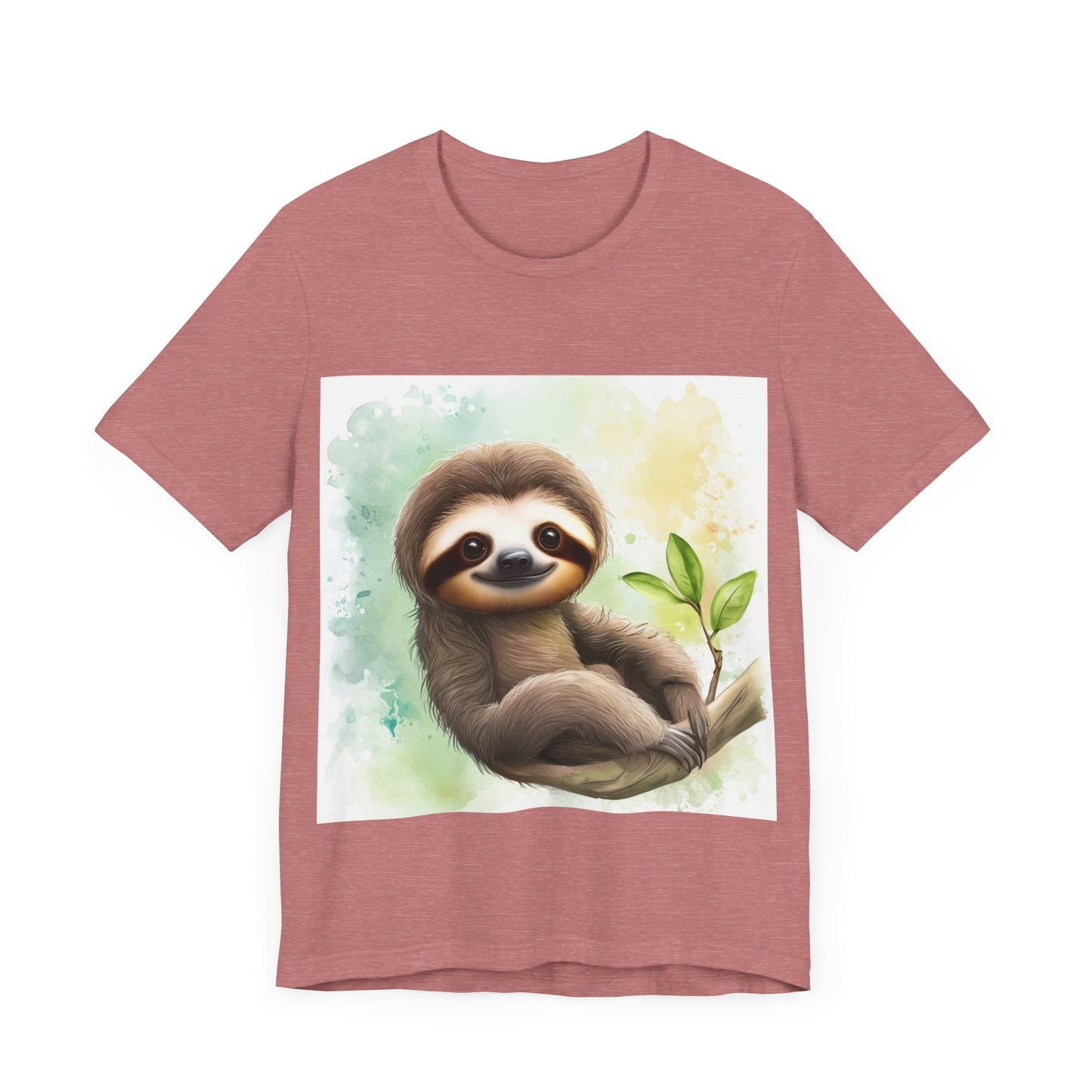 Cute Sloth Unisex Jersey Short Sleeve Tee