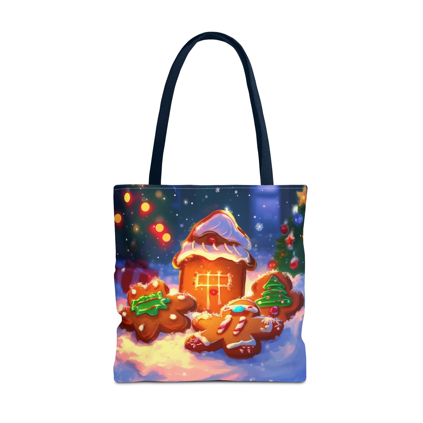 Gingerbread Cookies Tote Bag (AOP)