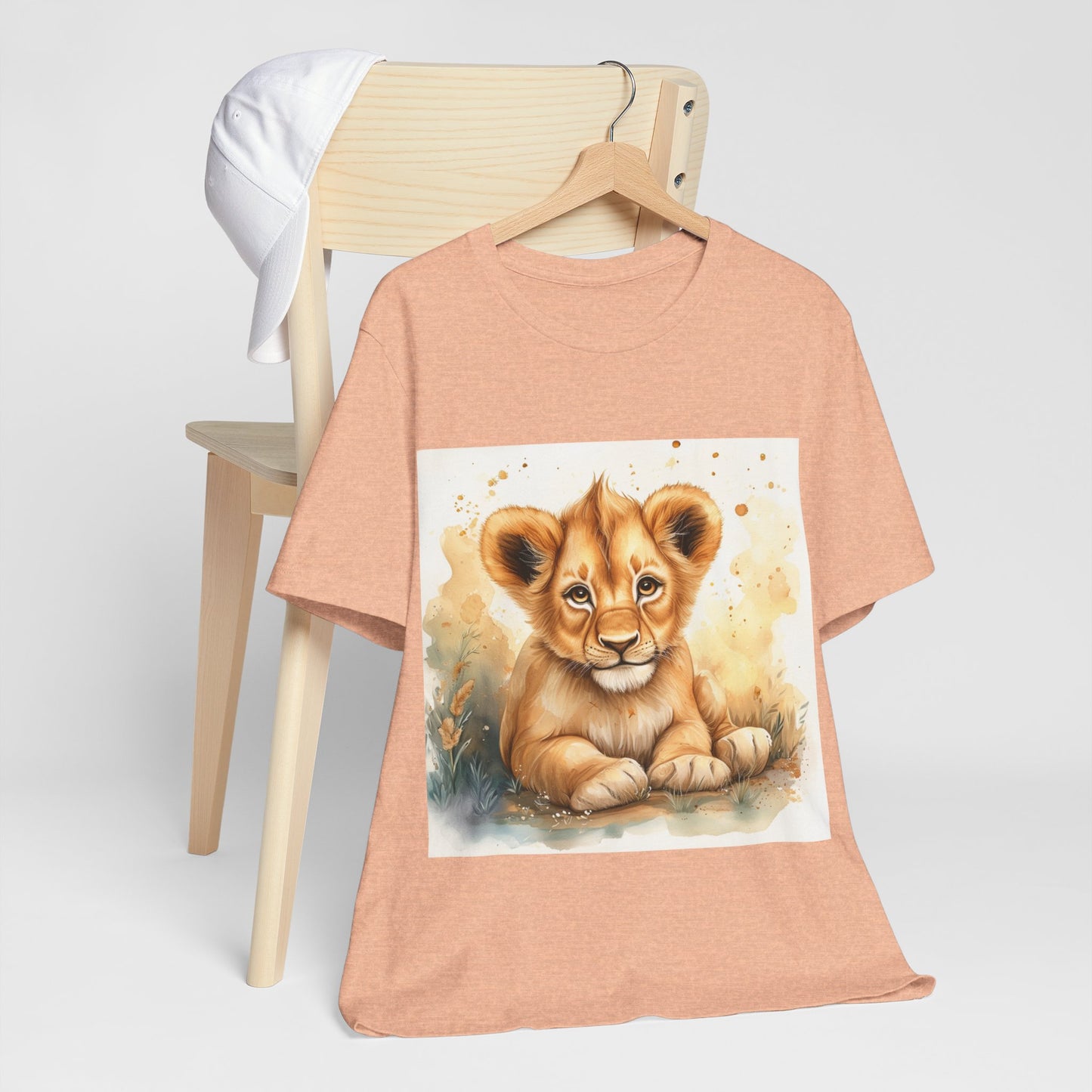 Cute Lion Cub Unisex Jersey Short Sleeve Tee