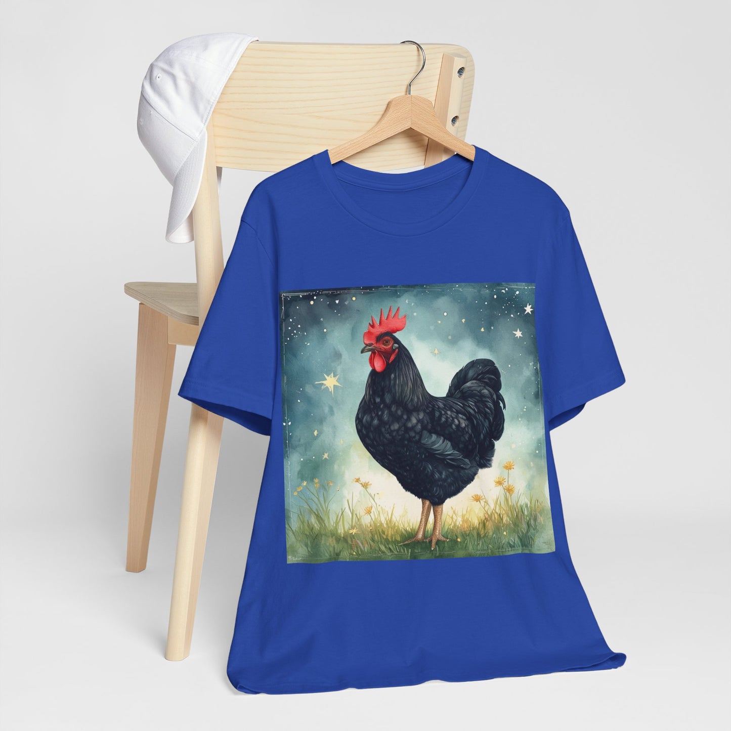 Black Chicken Unisex Jersey Short Sleeve Tee