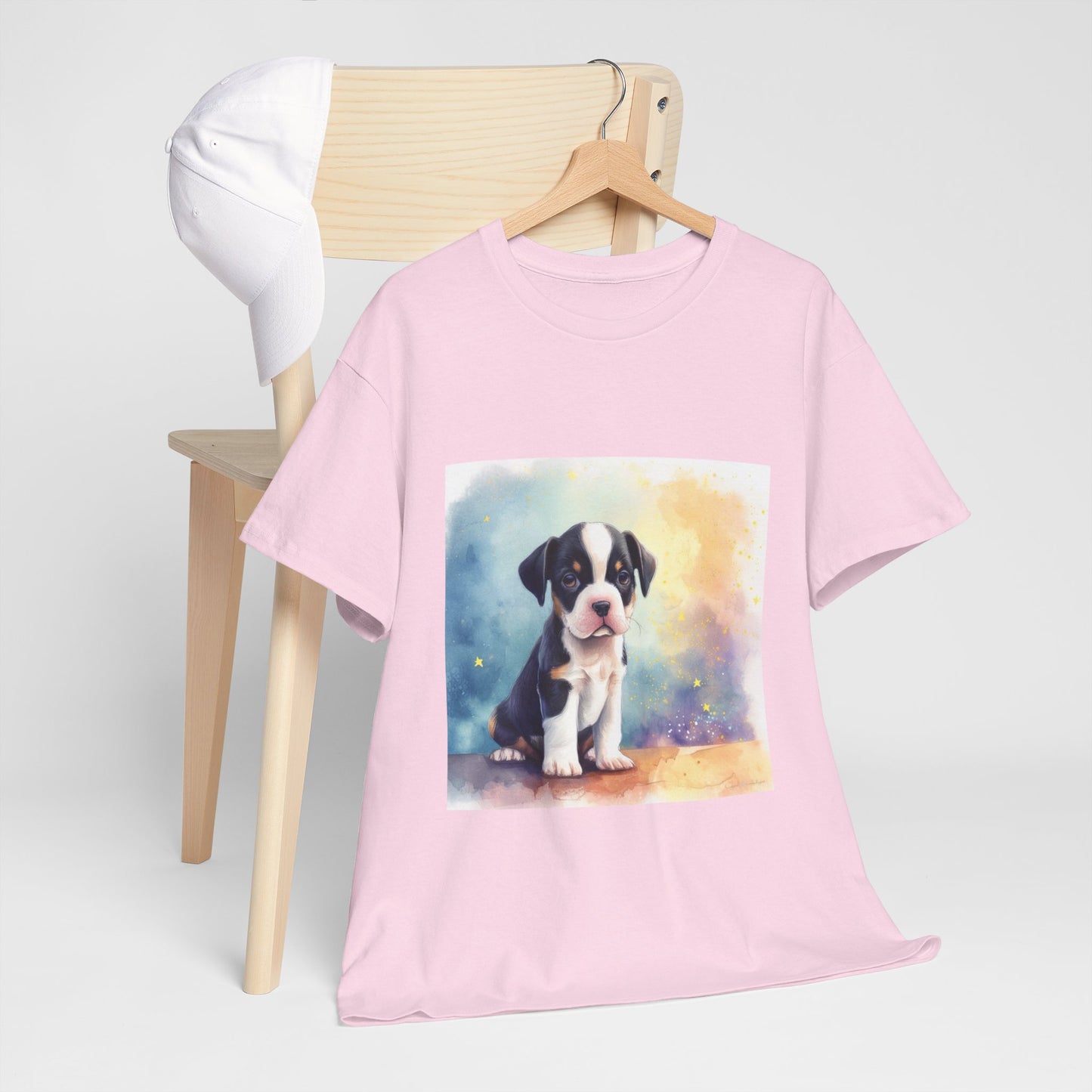 Boston Puppy Unisex Heavy Cotton Tee