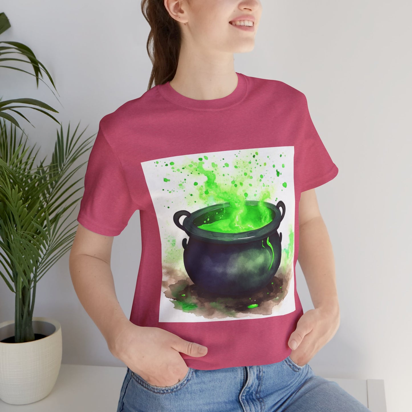 Witch's Cauldron Unisex Jersey Short Sleeve Tee