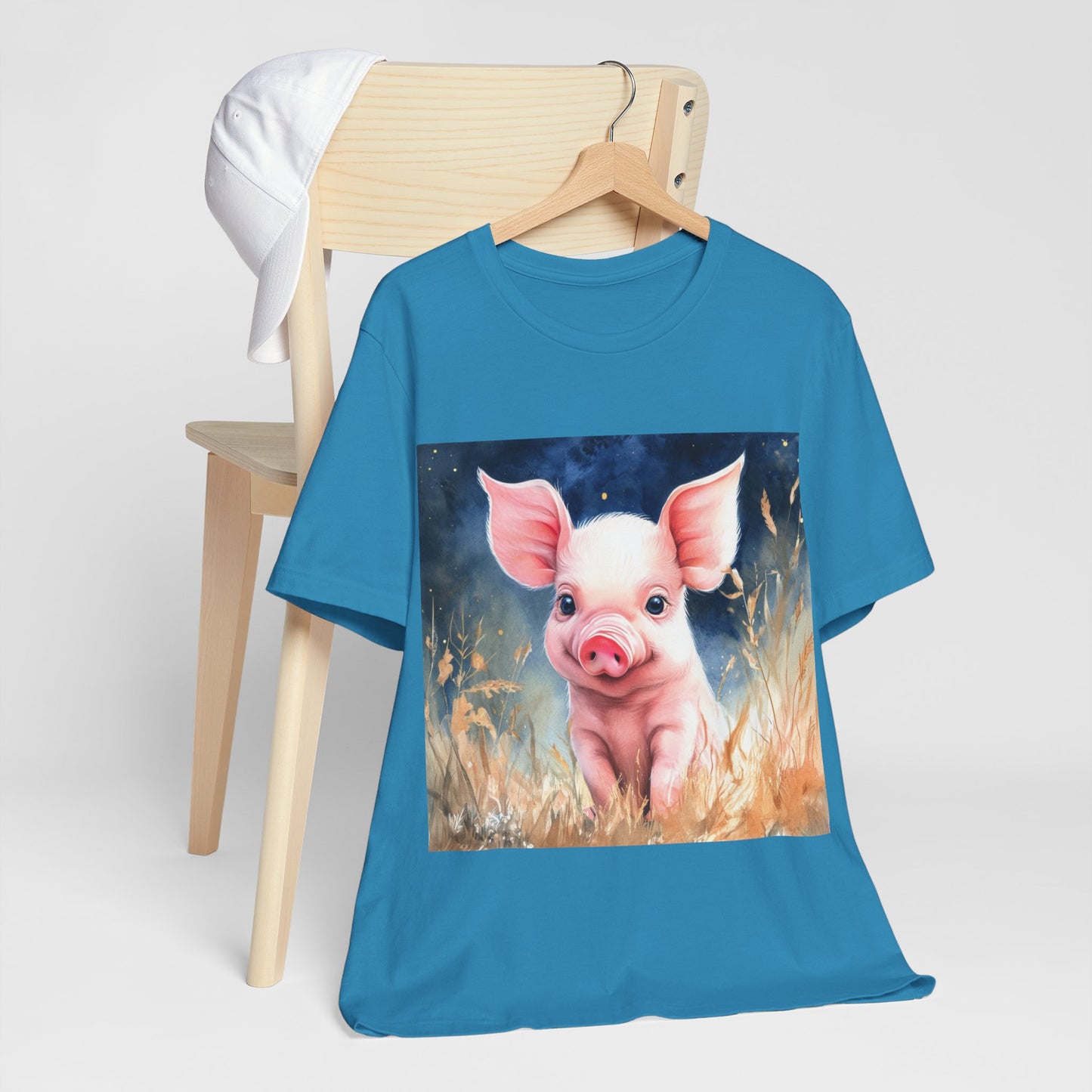 Adorable Piglet Unisex Jersey Short Sleeve Tee