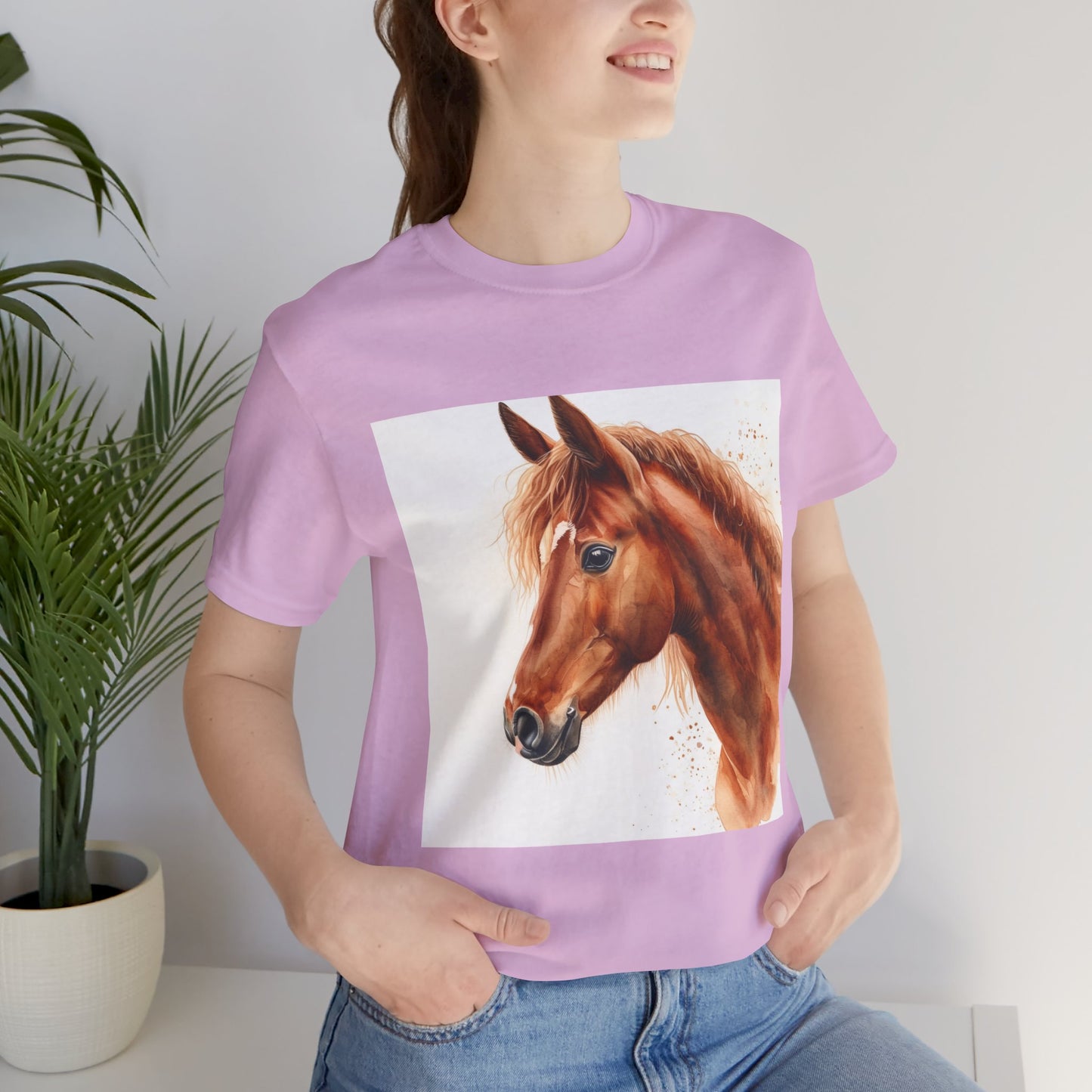 Chestnut Horse Unisex Jersey Short Sleeve Tee