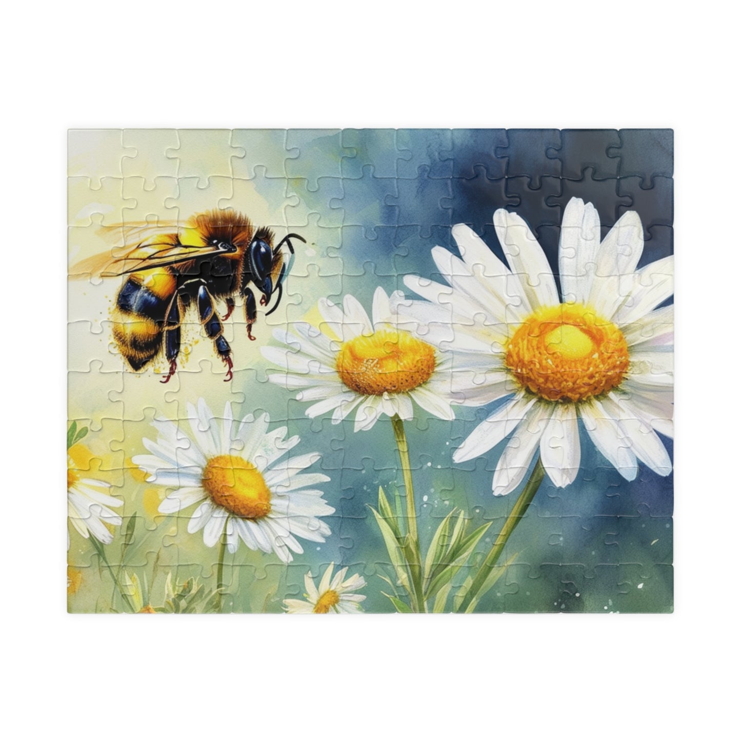 Busy Bee on a Daisy Puzzle (110, 252, 520, 1014-piece)