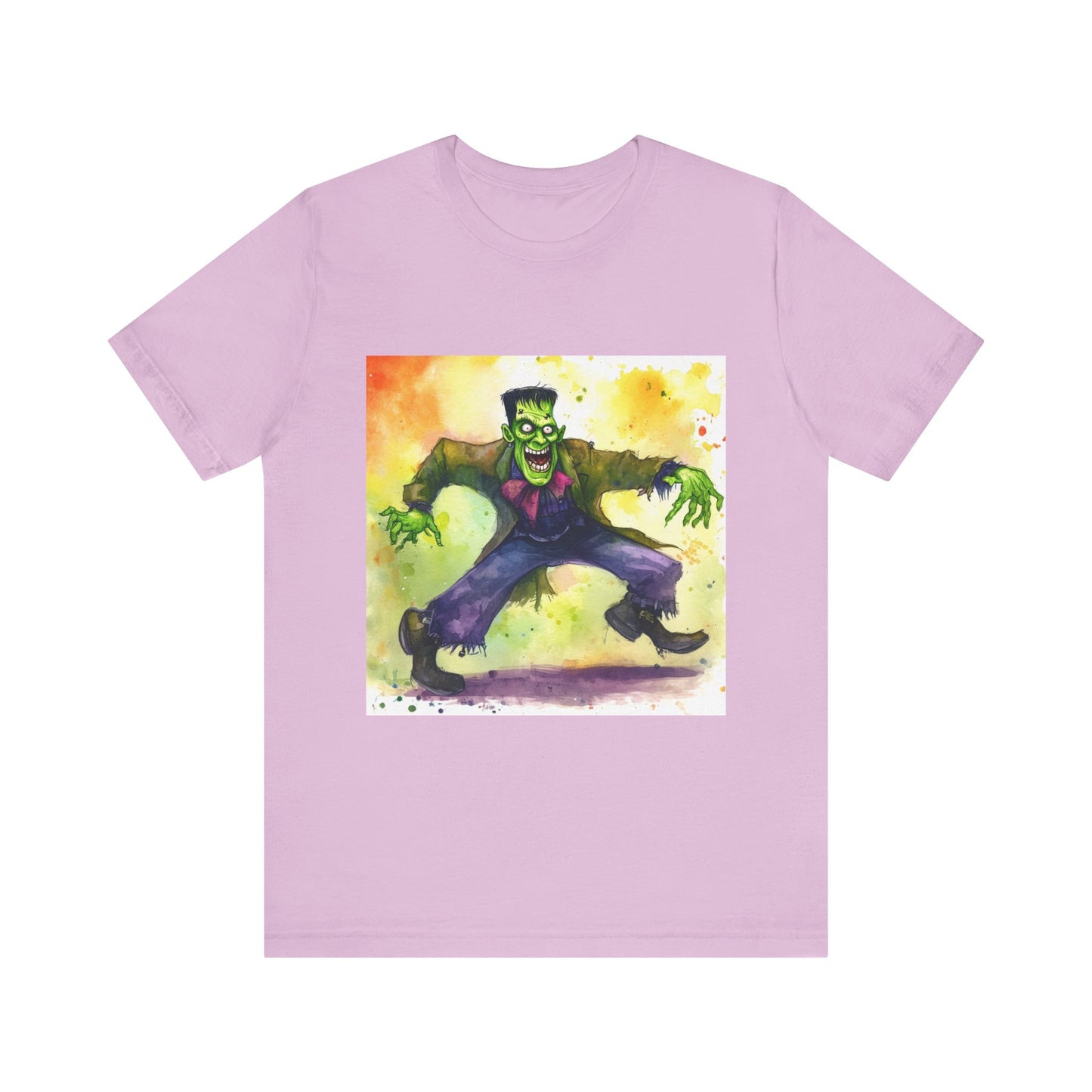 Quirky Frankenstein Unisex Jersey Short Sleeve Tee