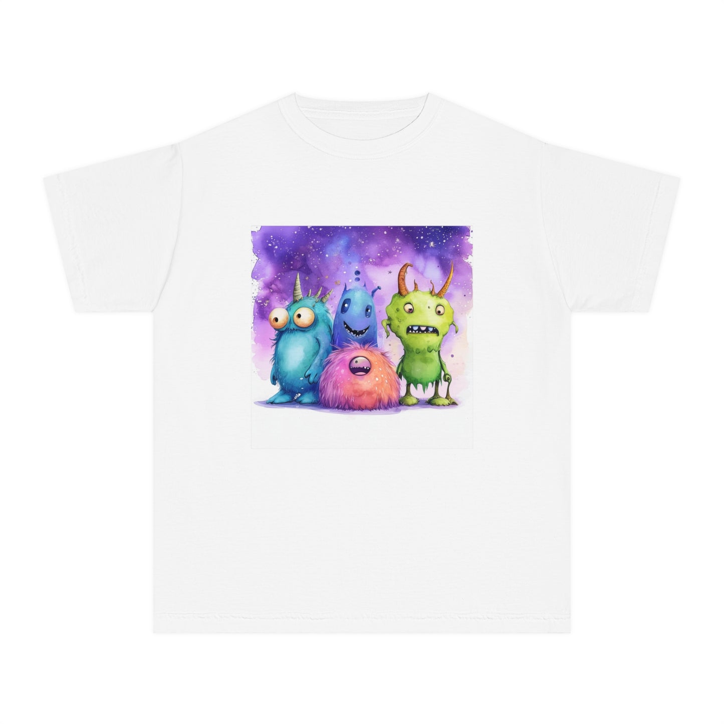 Cartoon Movie Monsters Youth Midweight Tee