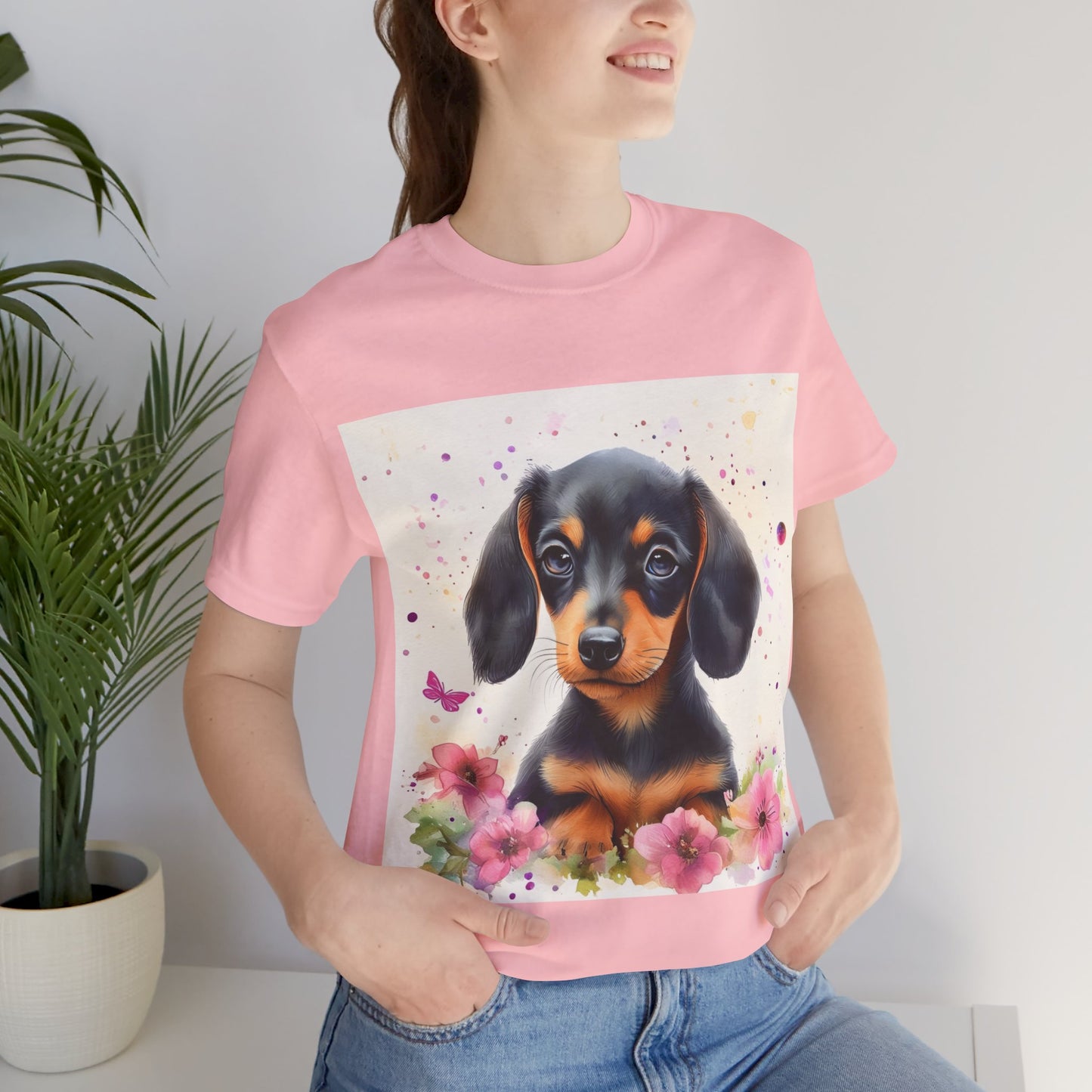 Dachshund Unisex Jersey Short Sleeve Tee