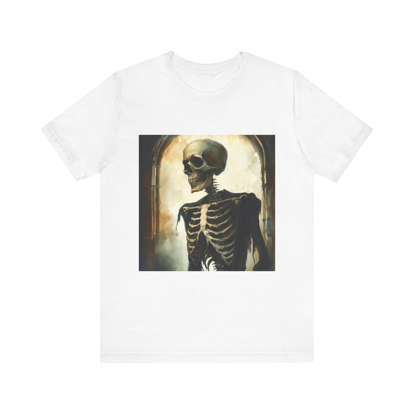 Vintage Skeleton Unisex Jersey Short Sleeve Tee