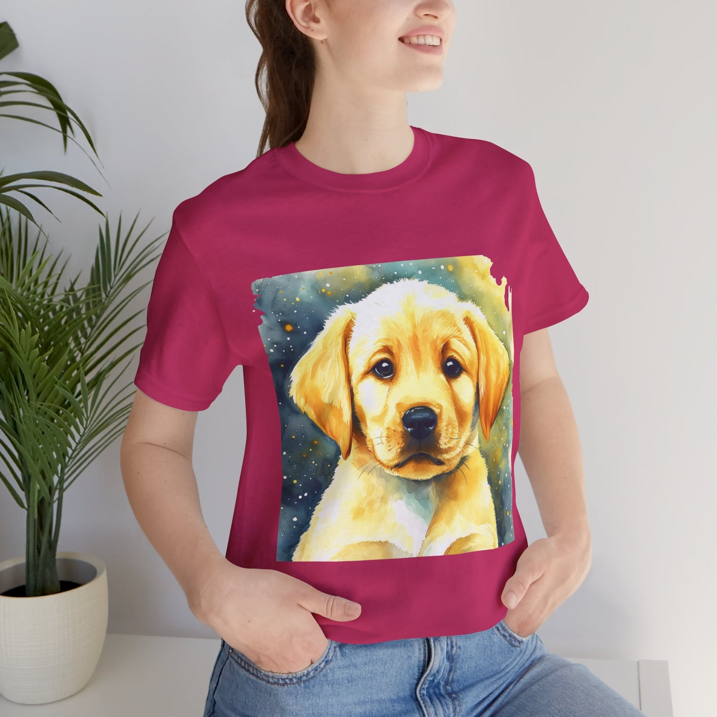 Yellow Lab Unisex Jersey Short Sleeve Tee