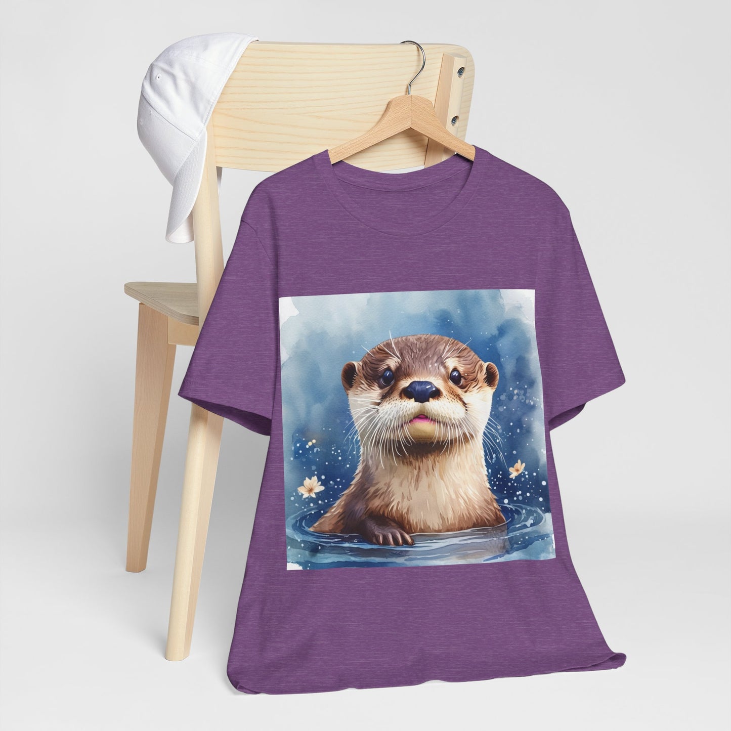 Cute Otter Unisex Jersey Short Sleeve Tee