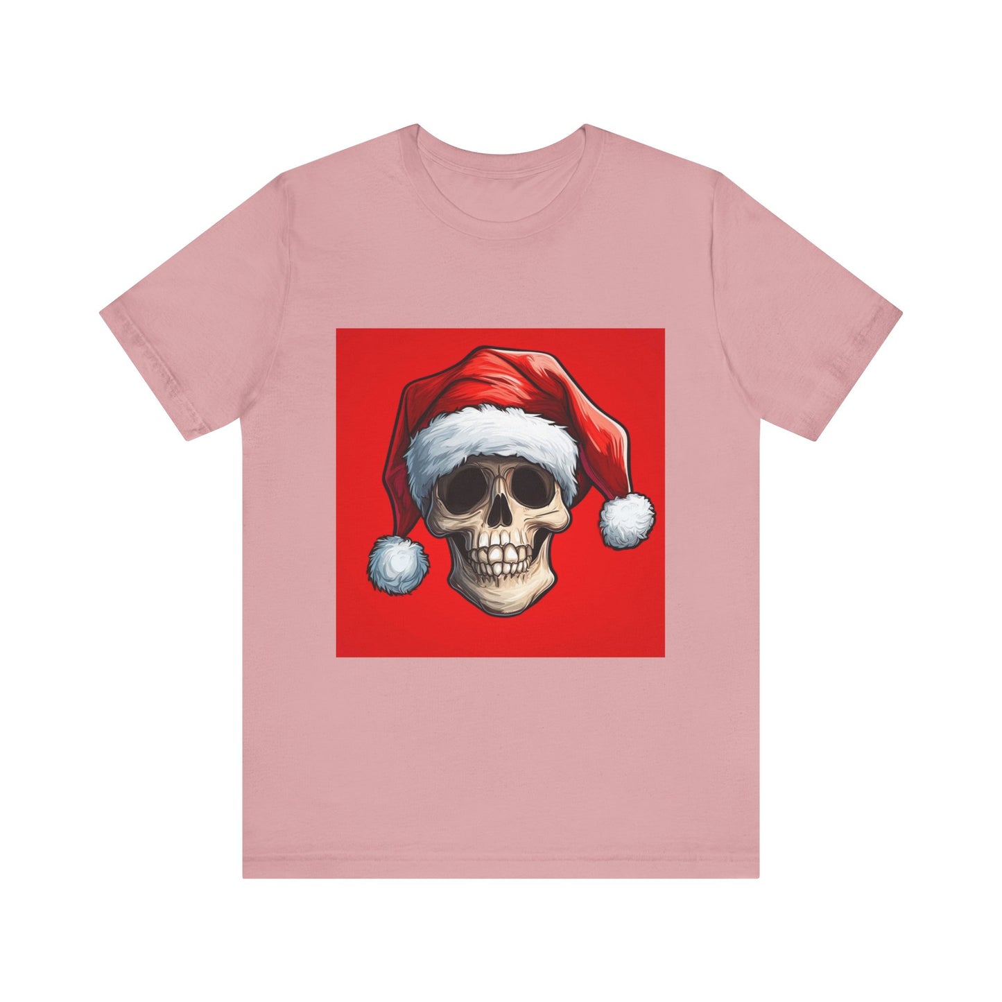 Spooky Jester Santa Skull