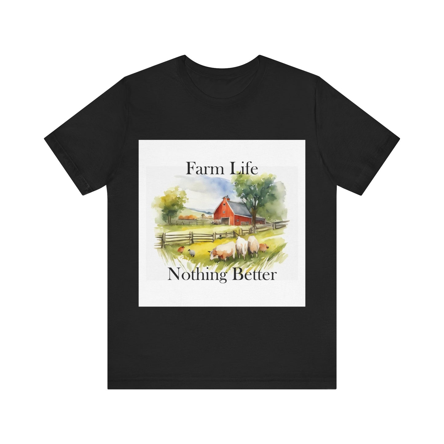 Farm Life Unisex Jersey Short Sleeve Tee