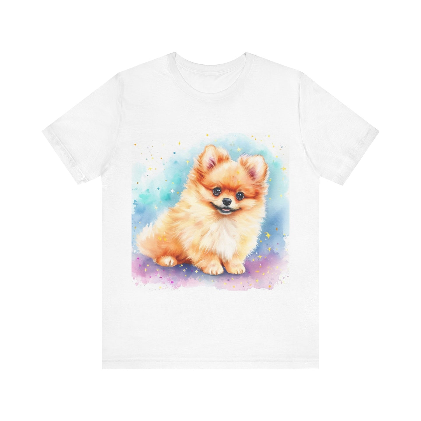 Pomeranian Unisex Jersey Short Sleeve Tee