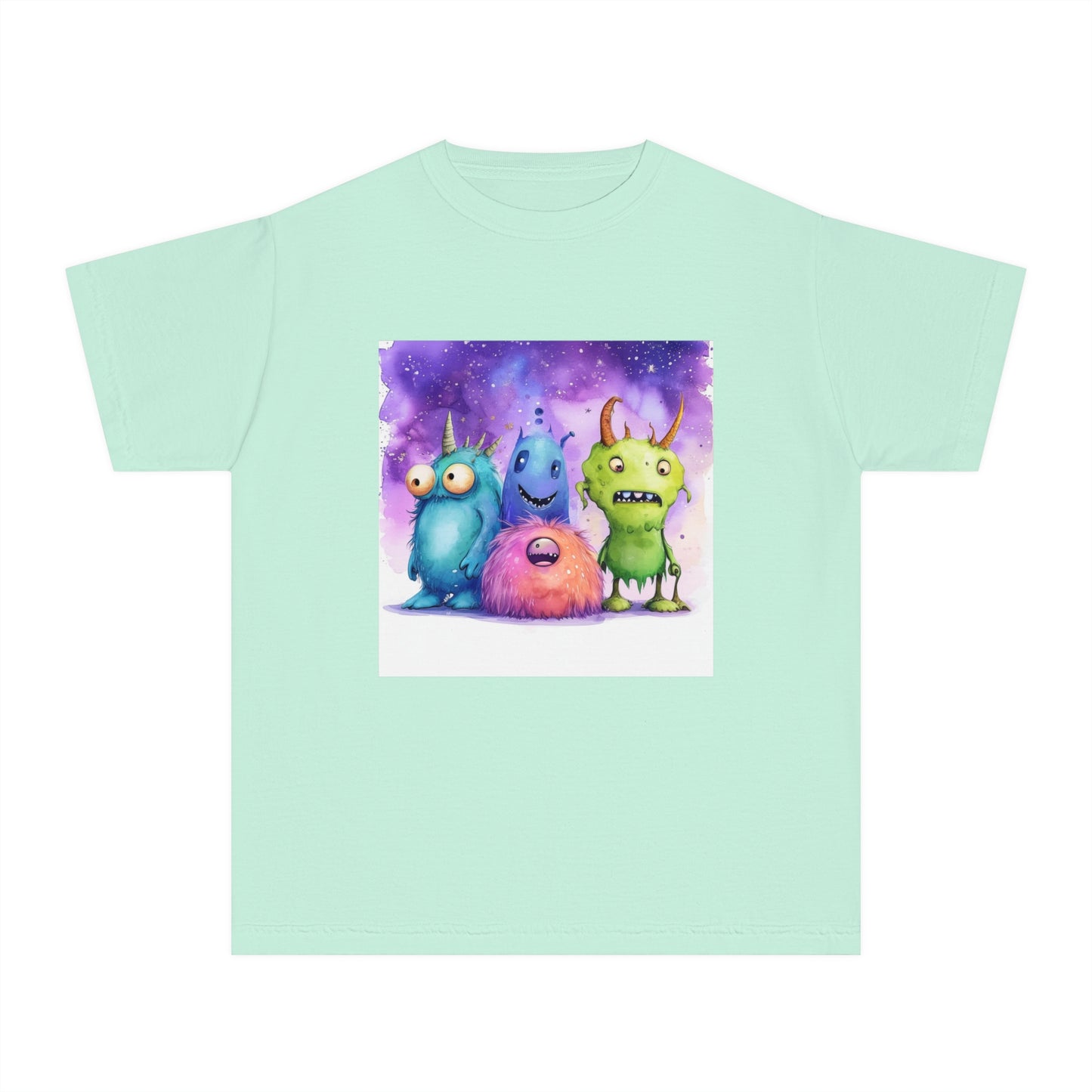 Cartoon Movie Monsters Youth Midweight Tee