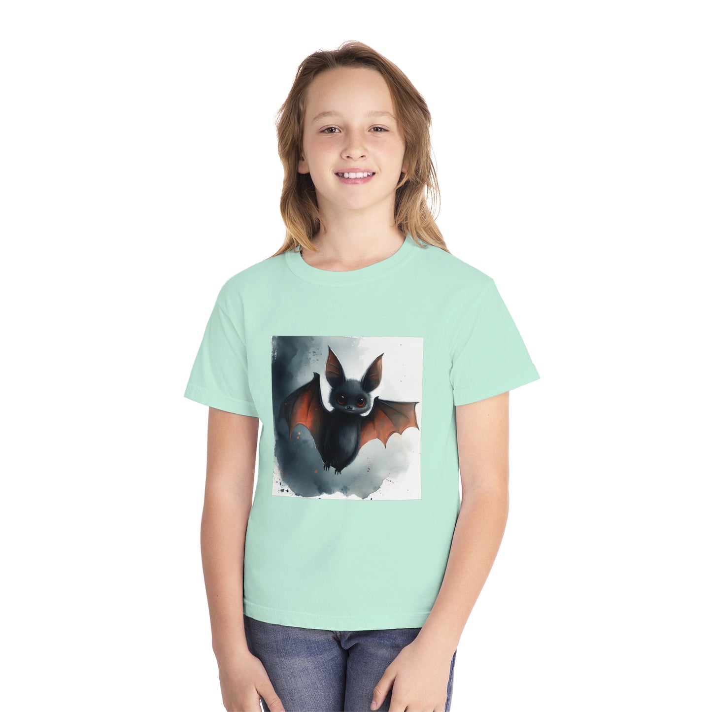 Adorable Baby Bat Youth Midweight Tee