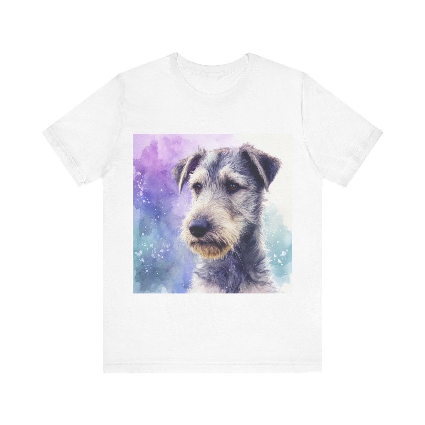 Galaxy Irish Wolfhound Unisex Jersey Short Sleeve Tee