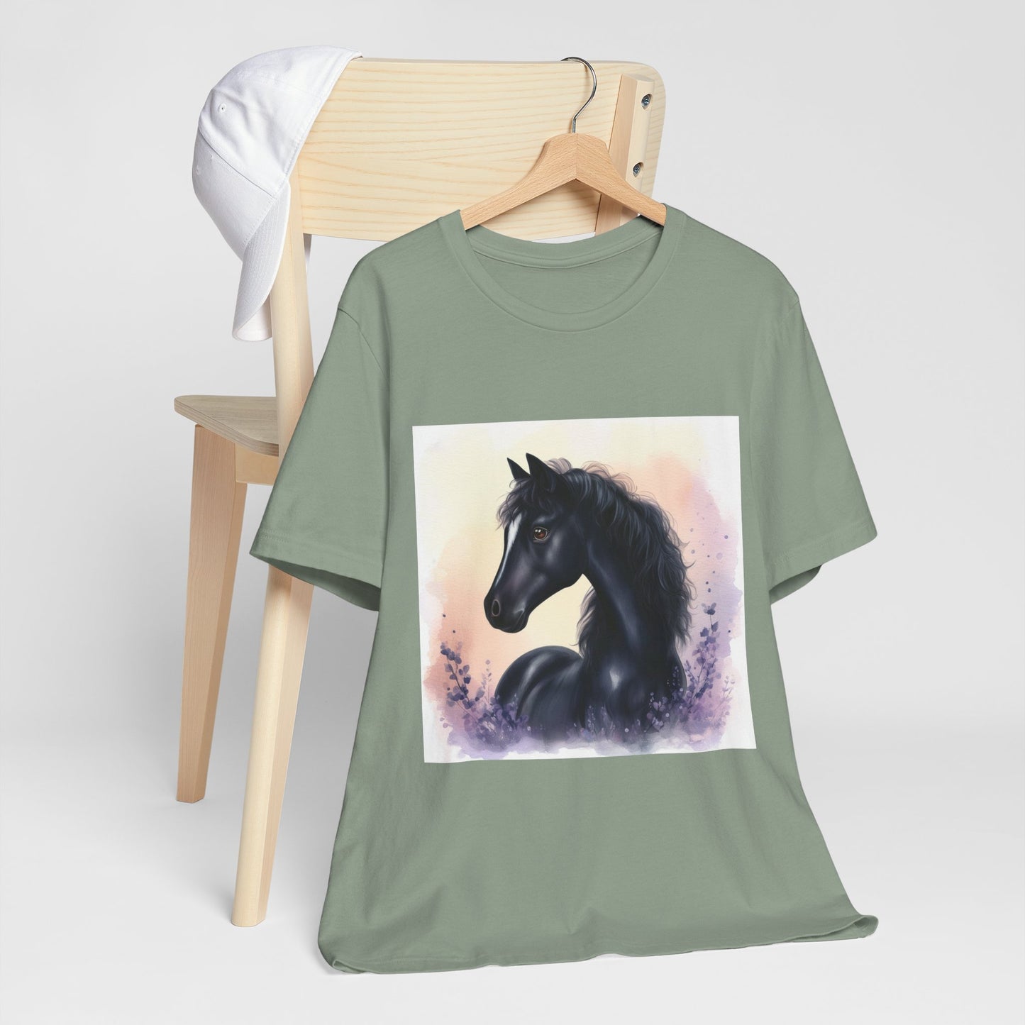 Baby Black Horse Unisex Jersey Short Sleeve Tee