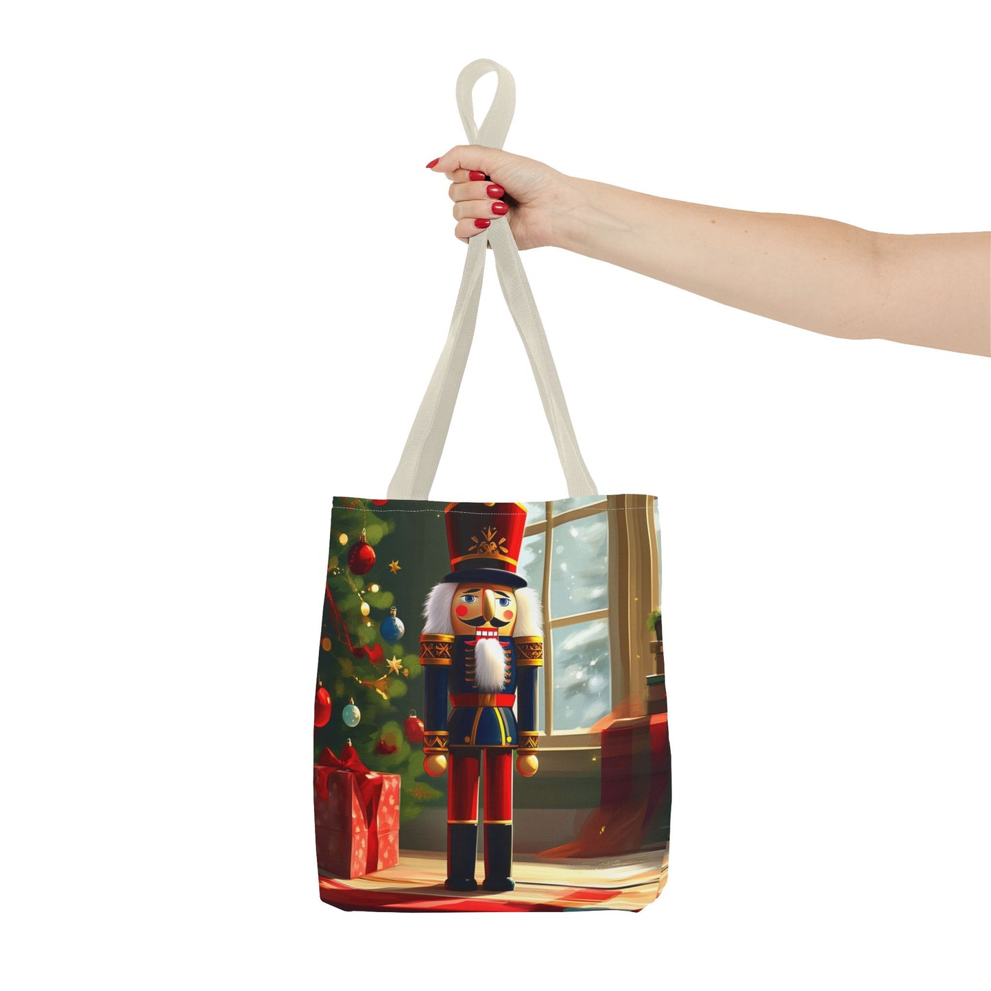 Holiday Nutcracker Tote Bag (AOP)