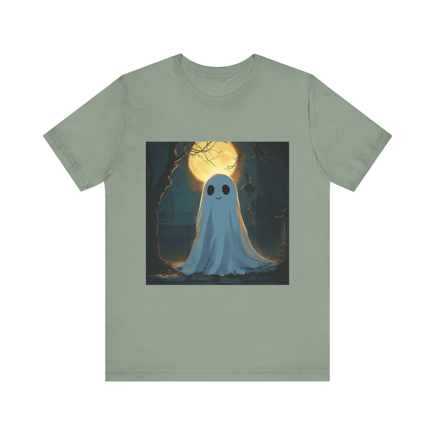 Cute Ghost Unisex Jersey Short Sleeve Tee